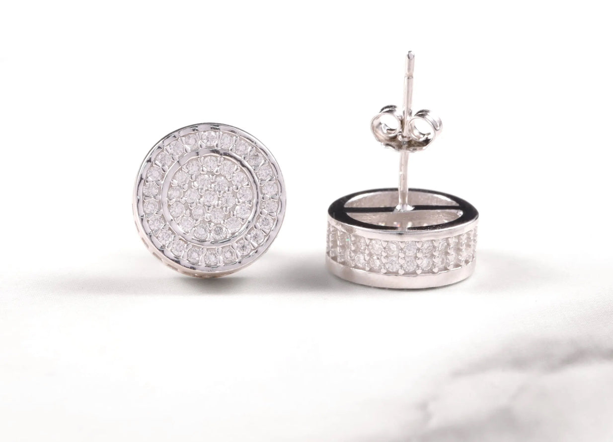 Moissanite Earrings s925 Silver