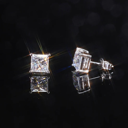 Moissanite Stud Earrings