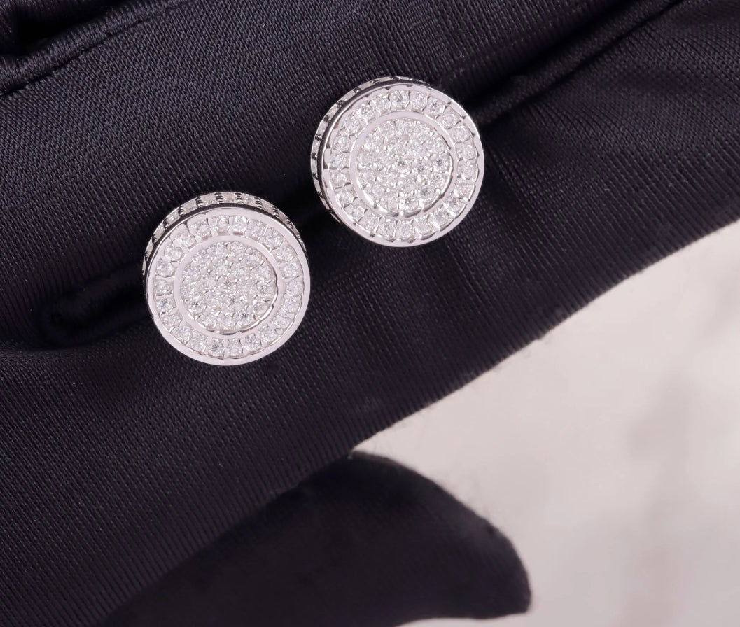 Moissanite Earrings s925 Silver